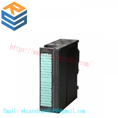 SIEMENS 6ES7321-7BH00-0AB0: Digital Input Module for 16 Channels, 24V DC, with Interrupts