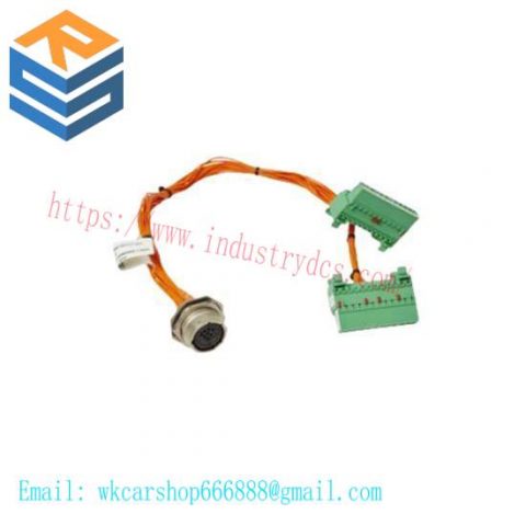 ABB 3HAC021643-002 Profibus Cable with D-sub Connector - 15m, Designed for Industrial Automation Networks