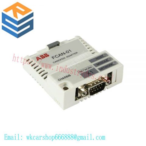 ABB FCAN-01 CAN Bus Adapter Module for Industrial Automation