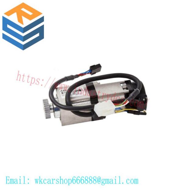 ABB IRB 1200, HAC045827-001 Motor with Pulley, Industrial Automation Module