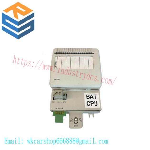 ABB SB822 3BSE018172R1 Battery Unit - High Efficiency Power Management Solution