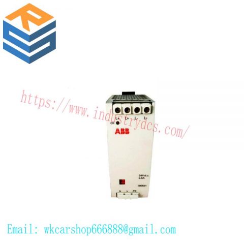 ABB SD821 3BSC610037R1 Power Supply Device - Precision, Efficiency, and Durability in Automation