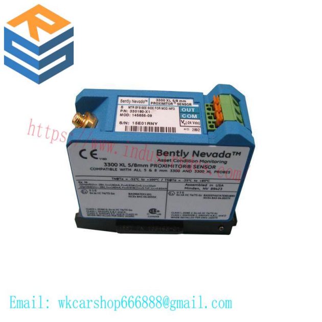 Bently Nevada 330180-X2-05 MOD: 181634-02 Proximity Sensor