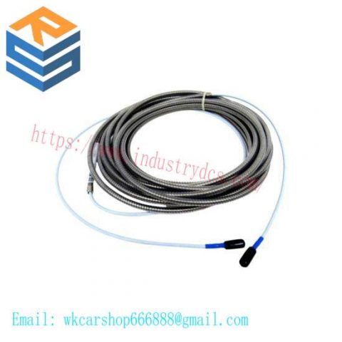 Bently Nevada Extension Cable 330130-080-01-00: Advanced Control Module, 8m Extension for PLC Applications