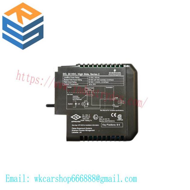 Emerson KJ3202X1-BA1 Module, 12P2536X042, VE4032S1T2B1 - Industrial Automation Core Component