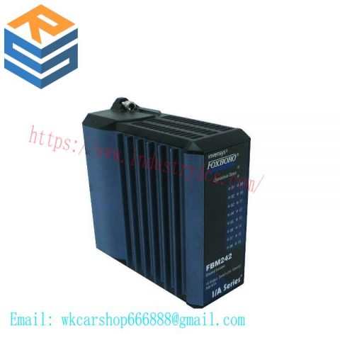 FOXBORO SY-0301059F Control Module for Industrial Automation