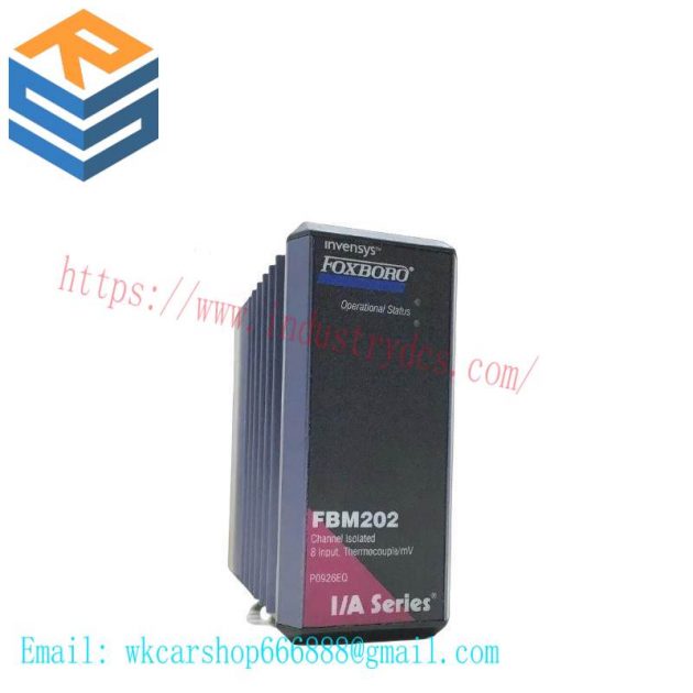 FOXBORO AD198GV Control Module - Industrial Automation Component