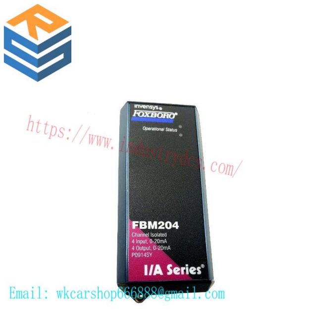FOXBORO FBM204 I/O Module for Industrial Automation Control