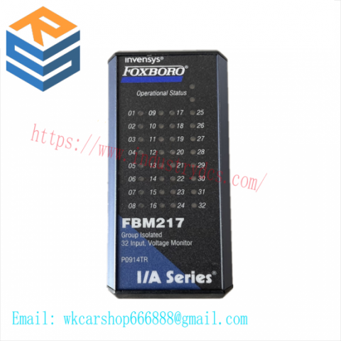 FOXBORO FBM217 P0926ZY/RH926ZY - Discrete Input Interface Module, Advanced Industrial Control Solution
