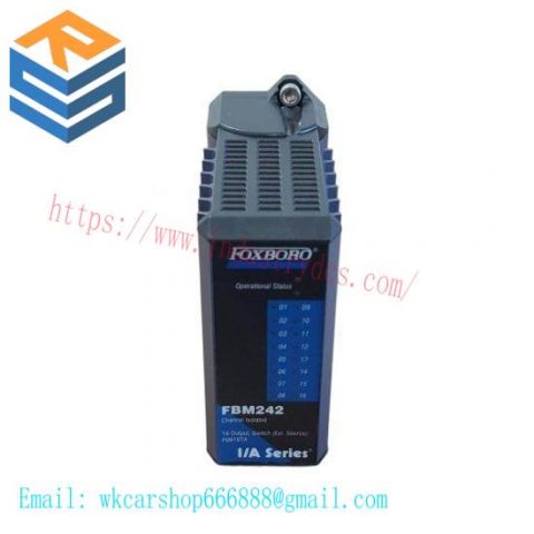 FOXBORO FBM242 P0916TA SF04071180: High-Performance Output Interface Module for Industrial Control Systems