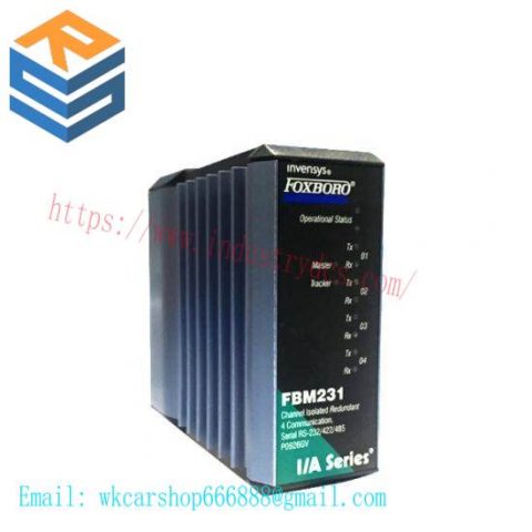 FOXBORO P0911SM Small System Processor Module, High Precision Industrial Automation Control
