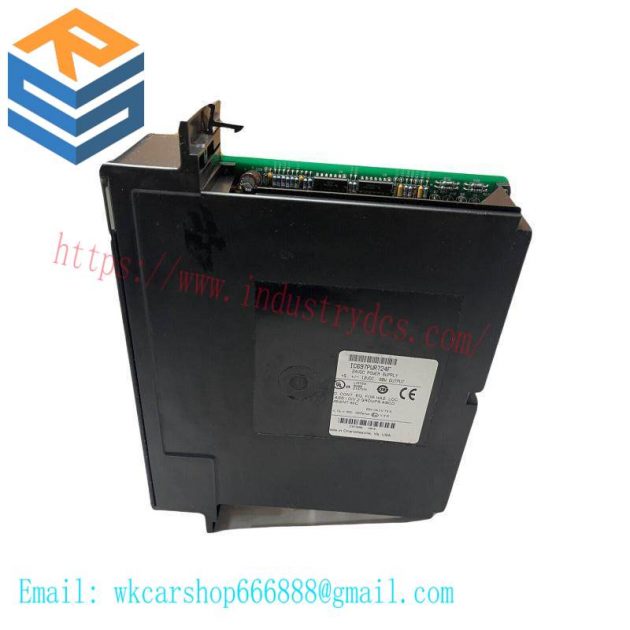 GE IC697PWR724 - High Performance Power Supply Module for Industrial Control Systems
