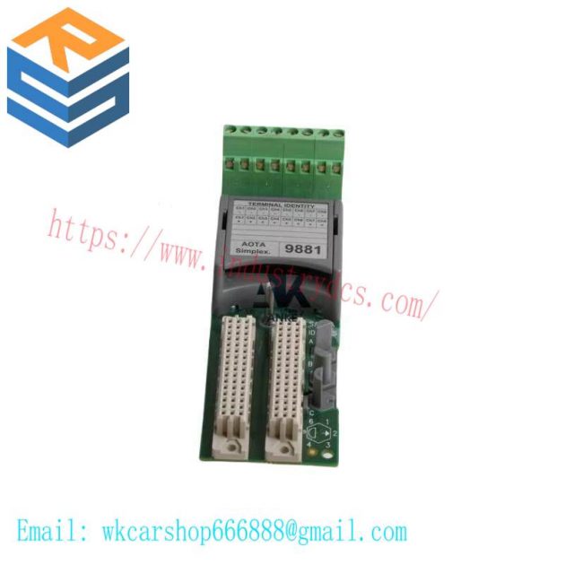 ICS Triplex T9881 Analog Output Module, High Precision Control Solutions