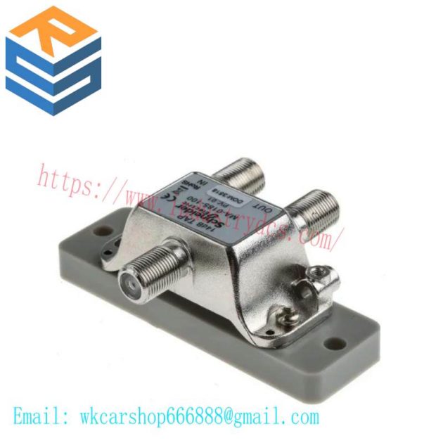 Schneider MA-0185-100 Modicon Coax Splitter, High-Frequency Signal Distribution Module