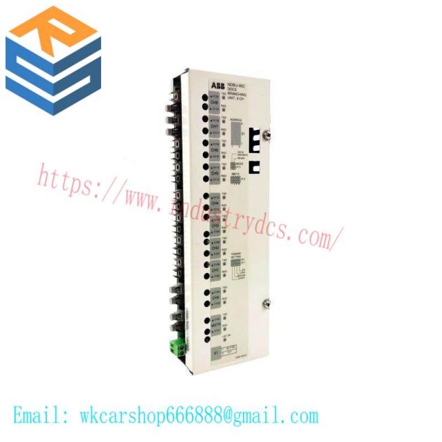 ABB NDBU-95C Fiber Optic Distributor: High-Performance Distributor for Industrial Control Systems