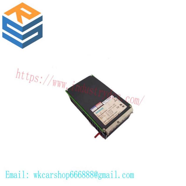 SIEMENS 6DS1206-8AA Embedded Software Development Standardization