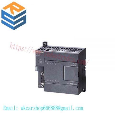 SIEMENS SIMATIC S7-200 Digital Output EM 222, Optical Isolated 8DQ, 24V DC, 0.5A for S7-21X CPU