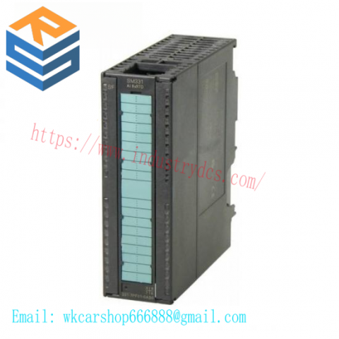 SIEMENS 6ES7331-7PF01-OABO Analog Input Module for RTD Temperature Sensing