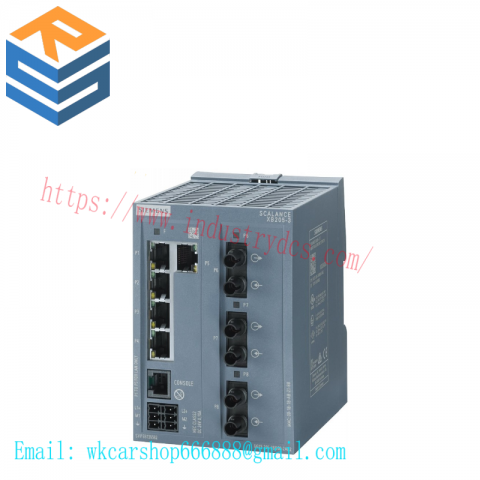 SIEMENS SCALANCE XB004-1G Industrial Ethernet Switch, 6GK5004-1GL00-1AB2