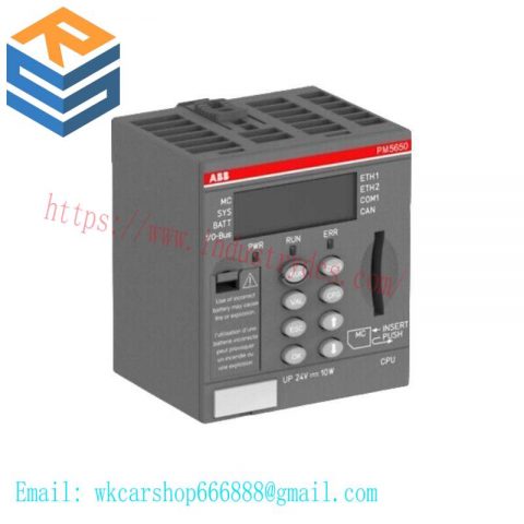 ABB PM5650-2ETH - High-Performance Central Processing Unit Module