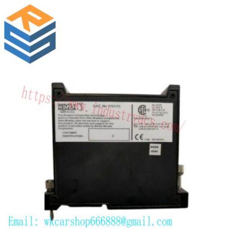 Bently Nevada 1701/15 Proximitor Input Monitor - Industrial Control Solutions