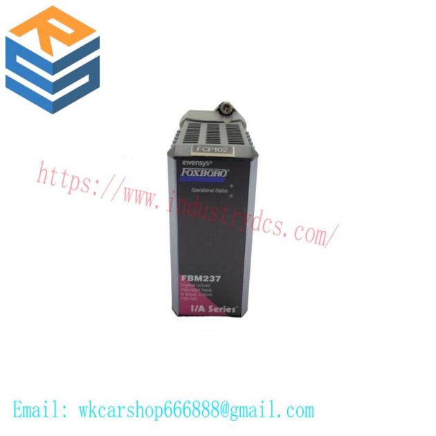 Foxboro P0917QZ Control Module, Industrial Automation Solutions