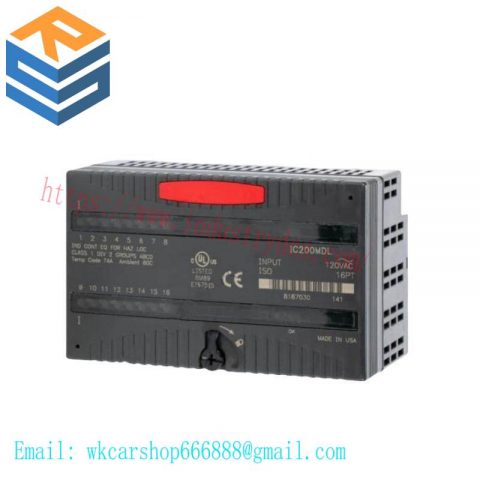 GE IC200MDL744 5 Volt Backplane Current Module