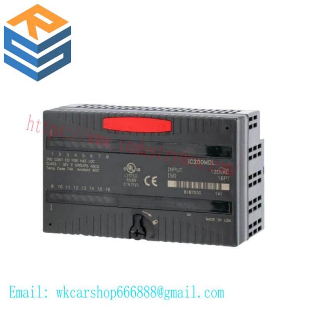 GE IC200MDL744 5 Volt Backplane Current Module