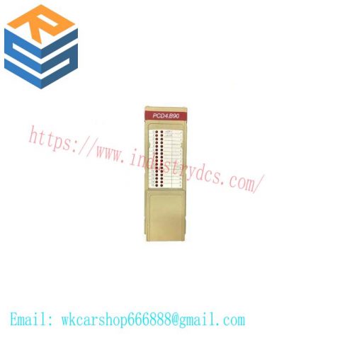 SAIA PCD4.B900 I/O Module: 32 Point, 16 Input, 16 Output, 24V DC, Advanced Industrial Control