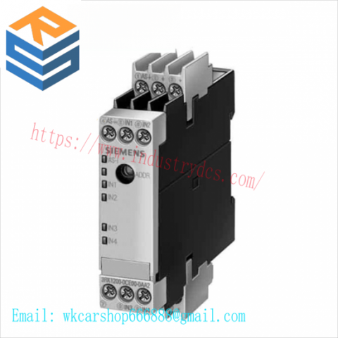 Siemens 3RK1402-0BE00-0AA2 AS-i SlimLine Industrial Control Module, Phased-Out Product