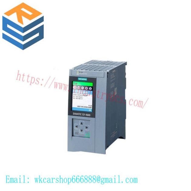 SIEMENS 6ES7516-3AN02-0AB0 Central Processing Unit, Industrial Control Module