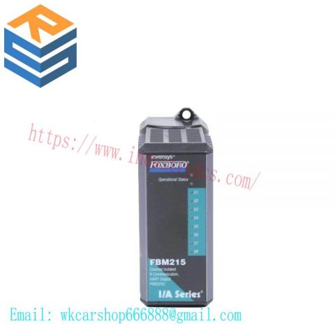 Foxboro CTYPE4SF0921 Industrial Control Module, Advanced Process Automation Solution