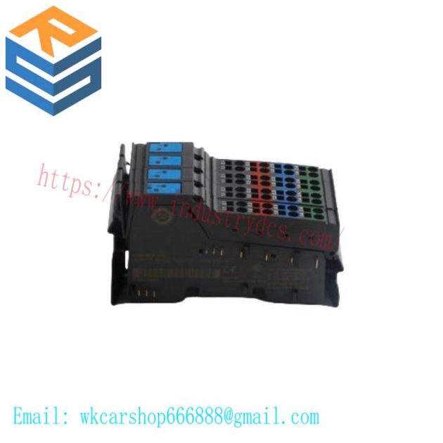 Emerson IC220MDL753VP Discrete I/O Output Module, 24VDC Positive Logic, 0.5A, 8 Points
