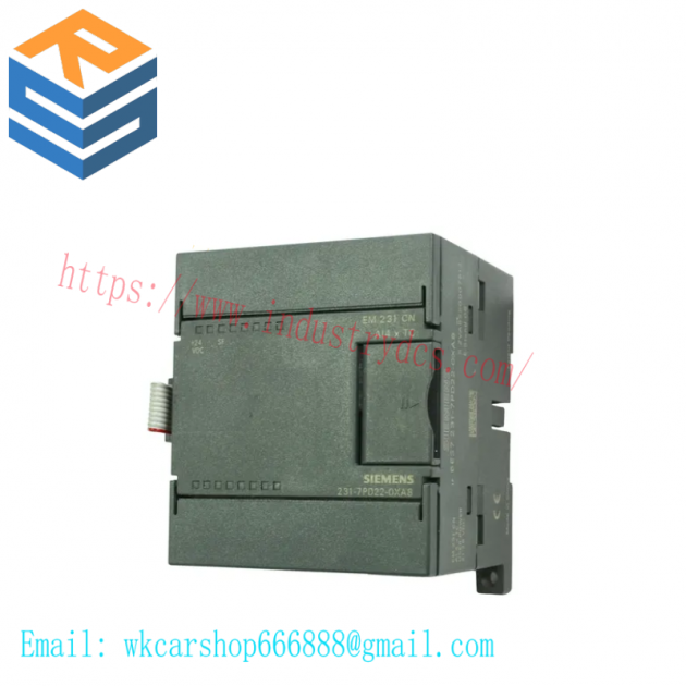 SIEMENS EM 231 6ES7231-7PD22-0XA8 Analog Input Module