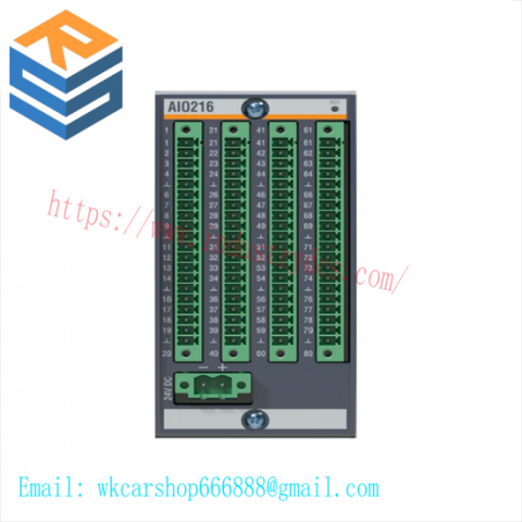 Bachmann AI/O216 Universal Analog Input/Output Module